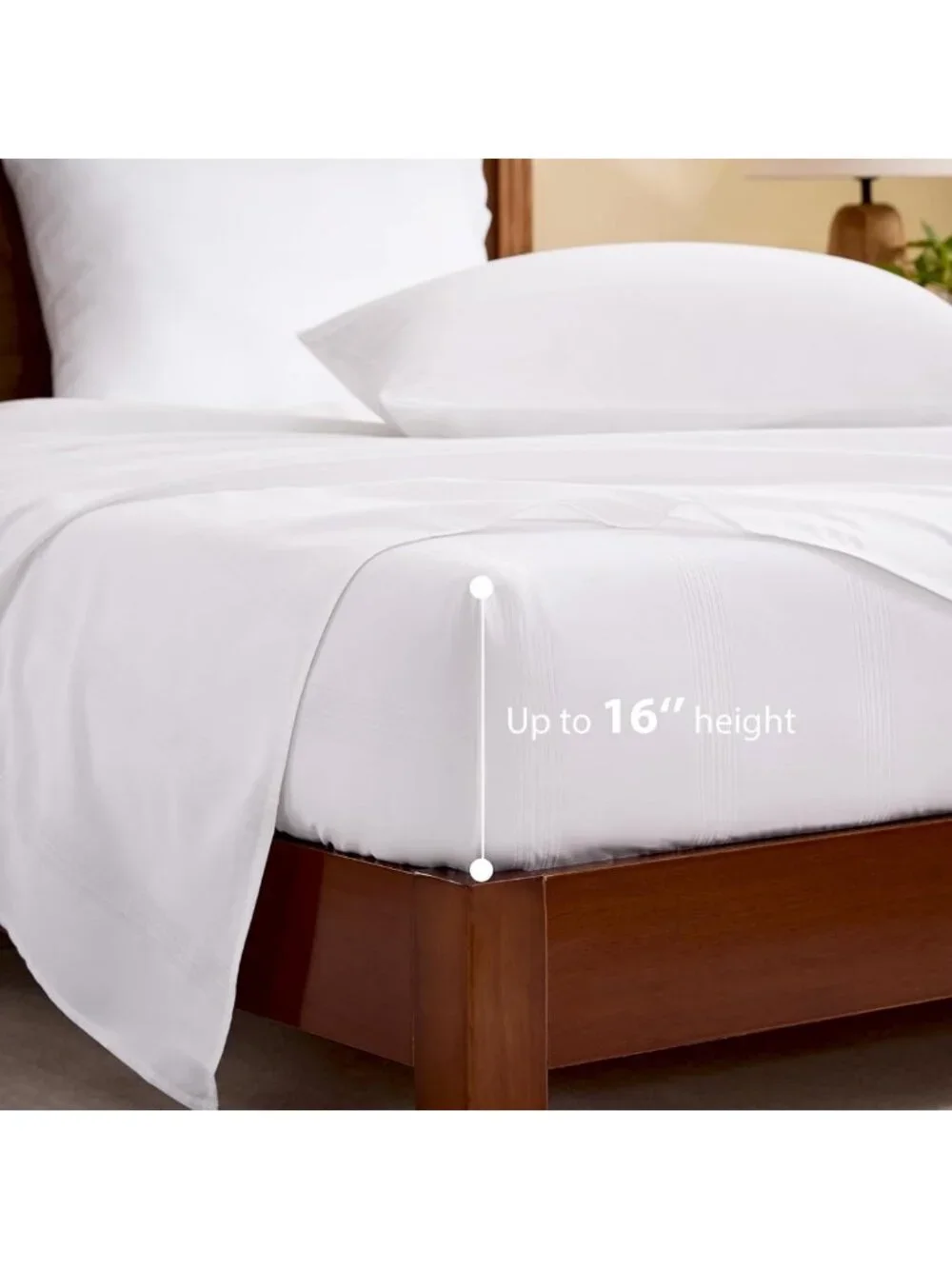 Soft Cotton Queen Sheet Set - 4 Piece Luxury Bedding, Breathable & Deep Pocket